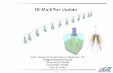 FB-MultiPier Update€¦ · FB-MultiPier Update. 2 / 44 Agenda •Part I: FB-MultiPier New Features of Upcoming ... •Material nonlinearity and large-deformation (p-delta effect)