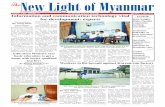 new Light of Myanmar - Burma Library Light of Myanmar, n 11 th e , , 2 ... to promote computer sci-ence skills, and ICT course ... tle the conflicts according