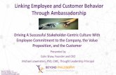 Linking Employee and Customer Behavior Through Ambassadorship · Linking Employee and Customer Behavior Through Ambassadorship ... The Role of People ... productivity and empowerment
