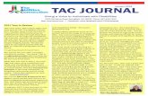 January 2018 TAC JOURNAL - The Abilities Connection JOURNALJanuary 2018 2017 Year In Review ... to cuts in our air cargo net manufactur- ... Dan Kinder 3 Alan Lindsey 3