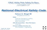 National Electrical Safety Code - Welcome to the ... President – Engineering . 100 Years Old . ... The Future 32 National Institute ... National Electrical Safety Code Los Angeles,