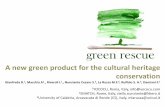 A new green product for the cultural heritage conservation · A new green product for the cultural heritage conservation ... To transfer industrial products to cultural heritage ...