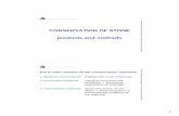 CONSERVATION OF STONE products and methods - … · Materials and conservation of built cultural heritage – Conservation of stone (products and methods) /1 ... Pigment dispersion
