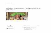 Malawi Innovation Challenge Fund (MICF) - United … 2014...ANNUAL REPORT Malawi Innovation Challenge Fund (MICF) SUBMITTED TO The United Nations Development Programme SUBMITTED BY