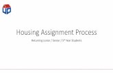 Housing Assignment Process - University of Dayton stuff/files...•Sophomore Housing Assignment Process ... Woodland AVE Lawnview AVE Irving Commons Apts. Lowes ST 1054 Brown ST. Stonemill