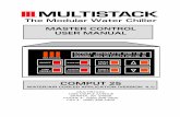 The Modular Water Chiller - Chipkin Automation Systems Master Control User Manual.pdf · Each module contains one or two compressors, ... 5 COMPRESSORS 6 COMPRESSORS 7 COMPRESSORS