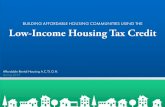 Building Affordable Housing Communities Using the … · Affordable Rental Housing A.C.T.I.O.N. Spring 2015 . BUILDING AFFORDABLE HOUSING COMMUNITIES USING THE . ... Market-rate Apartment