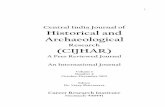 Central India Journal of Historical and Archaeologicalcijhar.in/pdf/2012_v1i4.pdf · Central India Journal of Historical and Archaeological Research ... Central India Journal of Historical