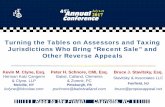 Turning the Tables on Assessors and Taxing Jurisdictions ... · 2017 IPT Annual Conference 2017 IPT Annual Conference – Charlotte, North Carolina–Charlotte, North Carolina Turning