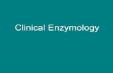 Clinical Enzymology - 123seminarsonly.com€¦ ·  · 2012-01-21• List the clinically important enzymes and isoenzymes. ... Ü An enzyme will act on a specific substrate yielding