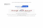 Cisco Selftestengine 642-467 Certification Exam · Cisco Selftestengine 642-467 Certification Exam Number : ... E. Verify that the CUCM service was restarted after ... B. AXL configurations