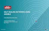 ANSIBLE SELF-HEALING NETWORKS USING - Red Hat · linkedin.com/company/red-hat youtube.com/user/RedHatVideos facebook.com/redhatinc twitter.com/RedHatNews. Make sure not to miss out