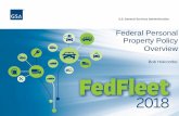 Federal Personal Property Policy Overview Personal Property...TRAVEL GSA PERSONAL PROPERTY T POLICY > Overview its personal Awards Asked Federal Personal Property Policies Exchange