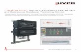 **NEW for 2015** The HVPD Kronos® OLPD Monitor and ...€¦ · full cross point Smart Multiplexer. The HVPD Kronos ... All HVPD Kronos® monitoring devices are networked using local
