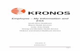 Employee My Information and ESS - swarh2.com.au€¦ · KRONOS Employee – My Information and ESS South West Healthcare ... your smart phone to indicate there are available shifts