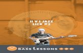 II V I Jazz Lick #2 - Amazon Simple Storage Service-+L30+II-V-I++Jazz+Lick+2.pdf · Ii-v-i jazz lick "learn this lick in ... When you're listening to the bebop giants perform ...