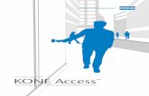8050 KONE Access planning guide LR - KONE - Improving … · planning guide for kone access tm the scalable and flexible access control solution
