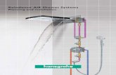 Raindance AIR Shower Systems - Hansgrohe India · 2 Instructions for the planning and installation of Raindance ® AIR Shower Systems Introduction AIR Dimensions 4 AIR Technology