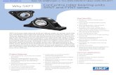 Why SKF? ConCentra roller bearing units SYNT and … SKF? ConCentra roller bearing units SYNT and FYNT series SKF ConCentra roller bearing units are robust, ready-to-mount units that