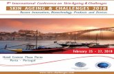 Porto Skin Ageing & Challenges 2018 · New perspectives on the synergistic effect of multiple ... Porto Skin Ageing & Challenges 2018 ... Le développement récent des approches d