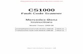 CS1000 - DIAKOM-AUTO - автомобильная электроника и ... ·  · 2009-09-20section 1 using the cs1000 code scanner ... (elr) 201.126 1989 .....19 electronic