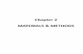 Chapter 2 MATERIALS & METHODS - INFLIBNETshodhganga.inflibnet.ac.in/bitstream/10603/2453/8/08_chapter2.pdf · 8-naphthalene sulfonic acid (ANS), guanidine hydrochloride (Gdn-HCl),