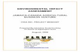 ENVIRONMENTAL IMPACT ASSESSMENT - tunneltech.catunneltech.ca/images/stories/eia_report.pdf · Christiana Potato Growers Cooperative (CPGCA) ... CIDA INC financed technical feasibility