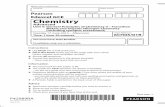 Centre Number Candidate Number Edexcel GCE Chemistry Level... · A reacts with amino acids to form a compound which has an intense colour. B reacts with amino acids to form ... the