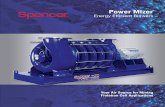 Energy Efficient Blowers - Spencer Turbine · Power Mizer® Energy Efficient Blowers Your Air Source for Mining Flotation Cell Applications Air Supply Power Mizer® Blower Froth Pulp