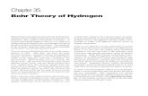 Bohr Theory of Hydrogen - Physics2000physics2000.com/PDF/Text/Ch_35_BOHR_THEORY_OF_HYDROGEN.pdfChapter 35 Bohr Theory of Hydrogen CHAPTER 35 BOHR THEORY OF HYDROGEN The hydrogen atom