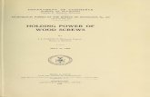 DEPARTMENT OF COMMERCE - NIST ·  · 2012-10-22Washington,D.C. WASHINGTON GOVERNMENTPRINTINGOFFICE 1926. T319 ... atableofholdingpowerperinchoflengthforasinglediameterof screw. 3.