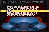 PROBLEMS & SOLUTIONSINS EUCLIDEAN · X CONTENTS CHAPTER 7 -Geometry of the Circle SIMSON LINE Definitions and propositions Solved problems RADICAL AXIS-COAXAL …