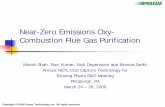 Near-Zero Emissions Oxy-Combustion Flue Gas Purification Library/Research/Coal/ewr/co2/5341... · Technical feasibility of recycling flue gas with high SOx ... Activated carbon process