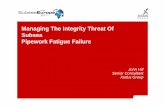 Managing The Integrity Threat Of Subsea Pipework … group - subsea europe paris 2… · Managing The Integrity Threat Of Subsea Pipework Fatigue Failure John Hill ... >Broad band,