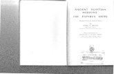 ANCIENT EGYPTIAN MEDICINE THE PAPYRUS EBERS€¦ ·  · 2014-05-31CYRIL P. BRYAN M.B., B.CH., B.A.O. Demonstrator in Anatomy, ... 1930. ARES PUBLISHERS INC ... 104 THE PAPYRUS EBERS