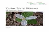Vector-Borne Diseases: 2016 Summary Report Diseases: 2016 Summary Report | 1 Purpose This report summarizes the 2016 data on the vectors that transmit West Nile virus (WNV), eastern