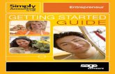 GettinG Started Guide - sage.com/media/site/sage-50-accounting-ca/... · GettinG Started Guide ... Welcome to Simply Accounting by Sage! ... If you are converting from another computerized