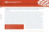 Innovation, Technology & Entrepreneurship Policy Note · new focus on strengthening the engendering of support programs to ... Innovation, Technology & Entrepreneurship ... A Review