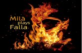 plays Falla - Naxos Music Library · Danza ritual del fuego Ritual Fire Dance (4’15’’) ... En cambio, en la Cubana, el tema de la guajira caribeña se mantiene con un balanceo