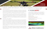 Next-Generation Aerial LiDAR Mapping · Embedded Navigation Solutions CASE STUDY AERIAL LiDAR MAPPING Next-Generation Aerial LiDAR Mapping SUMMARY UAV (Unmanned Aerial Vehicle) mapping
