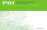 PGI Visual Fortran Installation Guide - PGI Compilers … Visual Fortran Installation Guide Version 2018 | ii TABLE OF CONTENTS Chapter 1. Introduction 1 1.1. Product Overview 1