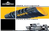 HDPE Corrugated - nicbm.com Corrugated... · HDPE Corrugated HDPE y Since 2002 HDPE or ge ter System ... DVS 2207, ASTM D 2657, ... HDPE septic tanks are a key part of household and