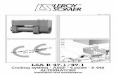 LSA R 47.1/49 - Leroy-Somer · 5 installation and maintenance lsa r 47.1/49.1 cooling system alternators technical characteristics 2239 en - 02.2005 / b leroy-somer t1 t2 t3 t4 t5