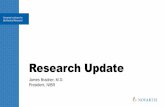 Research Update - Novartis · Research Update James Bradner, M.D. President, ... NIBR 2.0 Strategy 5 | R&D Update ... Open Innovation in Drug Discovery 10