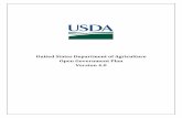 USDA Open Government Plan 4 · include observations on Open Innovation ... It is preceded by Open Plans 1.0 (2010), 1.1 (2010), 2.0 (2012) and ... The 2016 updates in the USDA Open