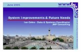 System Improvements & Future Needs - TRICS · TRICS System Improvements & Future Needs QNew features in TRICS 2005(b) Q2005 data collection programme QDevelopment currently underway