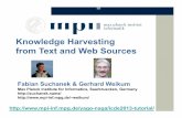 Knowledge Harvesting from Text and Web Sourcesresources.mpi-inf.mpg.de/yago-naga/icde2013-tutorial/slides.pdf · Knowledge Harvesting from Text and Web Sources ... Ennio_Morricone