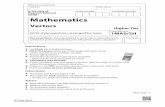 GCSE Mathematics - Blandbland.in/vectors_new2.pdf · Mathematics Higher Tier 1MA0/2H You must have: Ruler graduated in centimetres and millimetres, ... Given that BY = 8b (b) Show