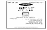 TECHNICAL SERVICE BULLETIN - Drive9 Media · FORD: 1995-1997 PROBE, THUNDERBIRD ... techniques that are in the revised diagnostic procedure. ... The differences of alignment …
