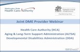 Joint DME Provider Webinar - Washington State … referral originates. 25 Why does the social service authorization have a status of “Reviewing”? •The authorization is created